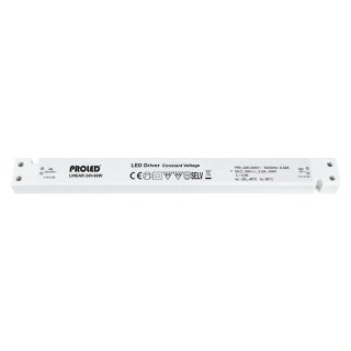 24V  60 Watt Netzteil IP67 Linear flat