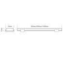 LED Alu Stripe S IP53  20cm warmweiß