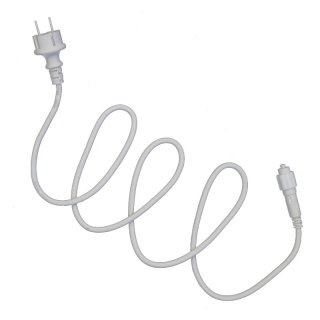 Netzstecker EU 1,5m weiß