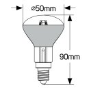 E14 5W LED Filament R50 Reflektor klar