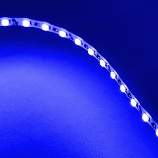 Modellbau Micro LED-Lichterkette blau