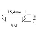 Cover flach milchig 1m S-Line