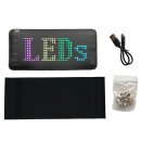 Flexibles LED-Schild mit Text & Grafik