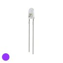 LED 3mm lila / uv  10er-Pack